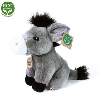 Obrázek z Osel sedící plyš 18cm 